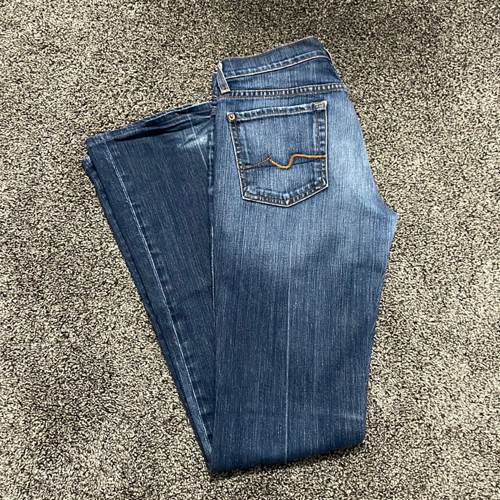 7FAMK Long Bootcut Jeans